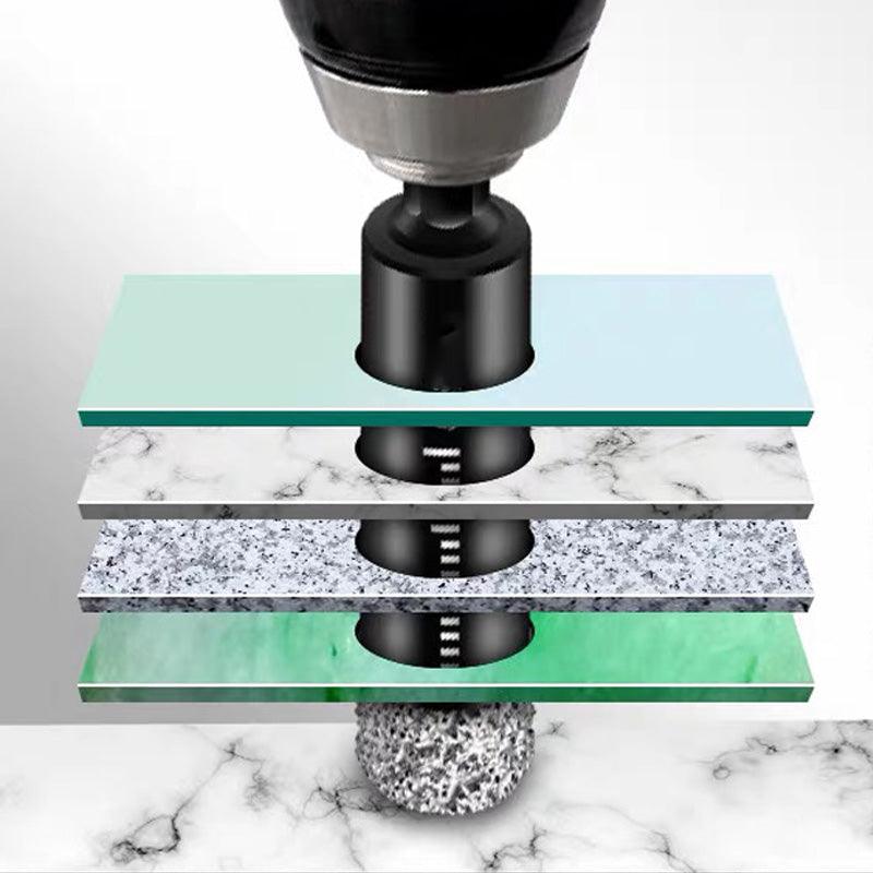 Hex shank drill bits for marble/tile/stone[Full Set]