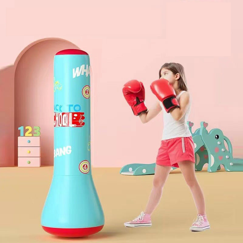 NOW! Bouncy Punching Buddy Inflatable Tumbler for Kids