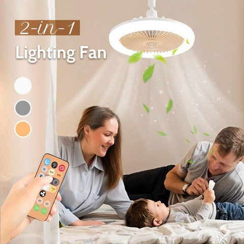 Remote Control Aromatherapy Ceiling Fan with Light