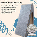 Now at a reduced price of Scratching mat for cat furniture protection
