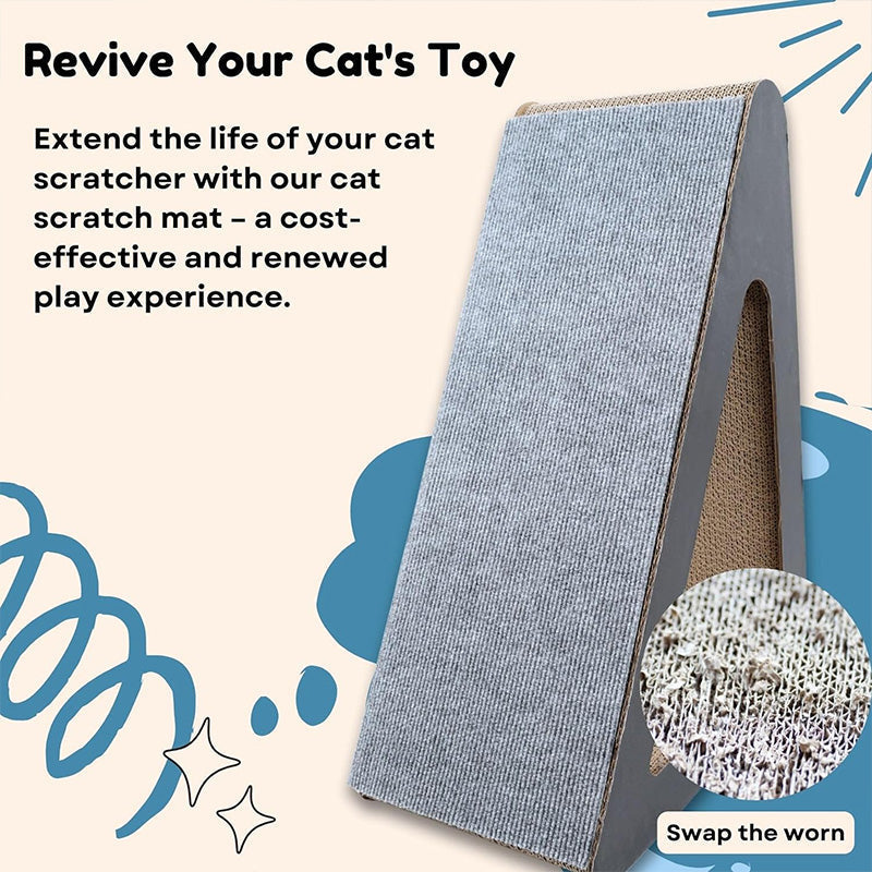 Now at a reduced price of Scratching mat for cat furniture protection