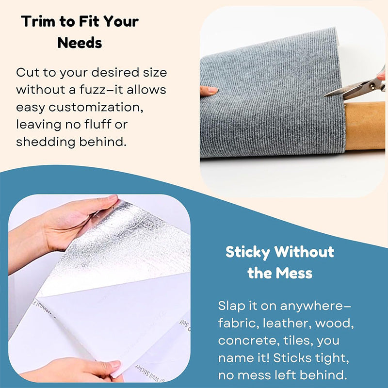Now at a reduced price of Scratching mat for cat furniture protection