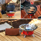 Lotus Small Square Stove -- Portable and foldable, new experience of outdoor cooking