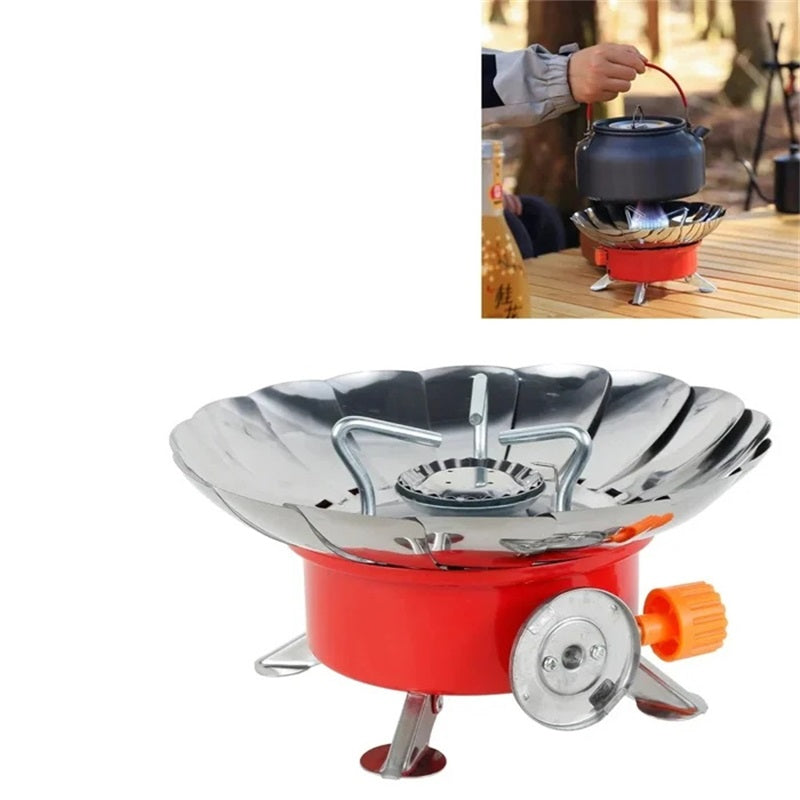 Lotus Small Square Stove -- Portable and foldable, new experience of outdoor cooking