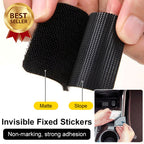 Car foot mat fixing sticker