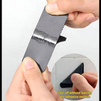 Car foot mat fixing sticker