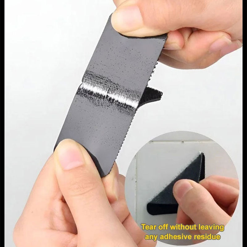 Car foot mat fixing sticker