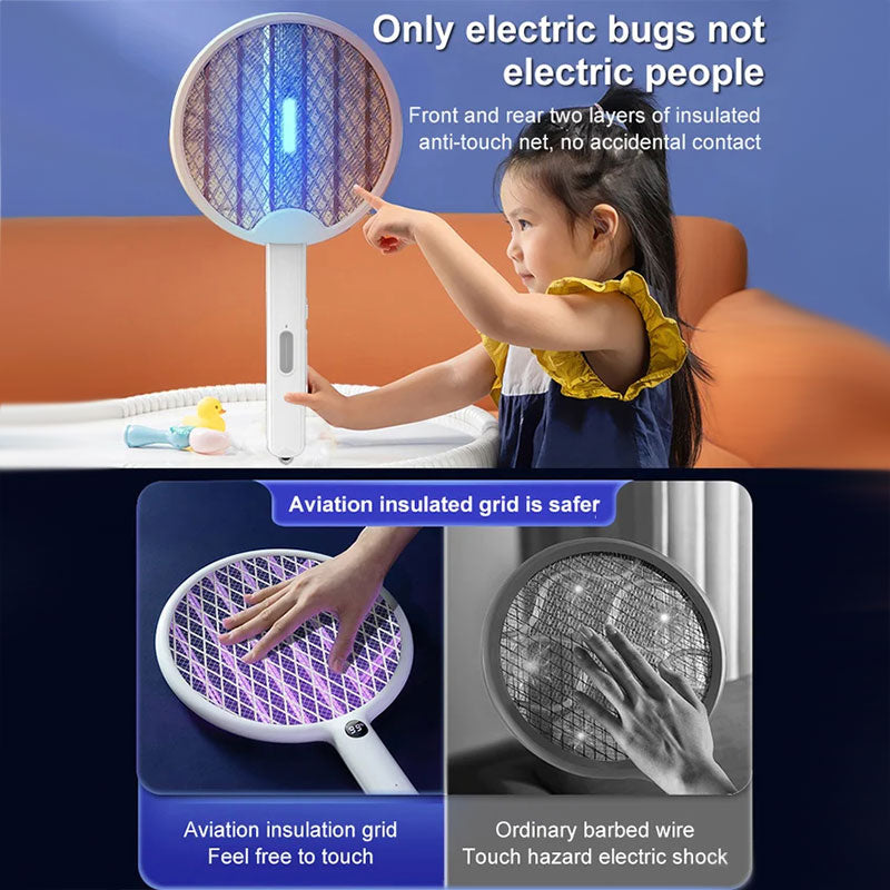 Foldable Mosquito Killer Swatter on two pairs