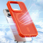 Honeycomb Matrix Cooling Magnetic Phone Case For iPhone