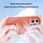 Honeycomb Matrix Cooling Magnetic Phone Case For iPhone
