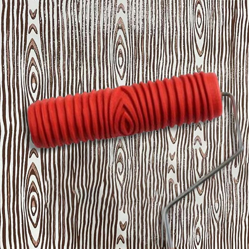 New Design Embossing Texture Patterned Paint Roller for Wall Decoration