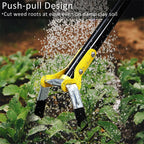 Holiday discounts！！30-61 Inch Black Adjustable Weeding Loop Stirrup Hoe