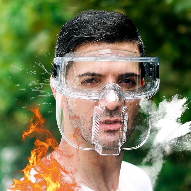 Security guard Multipurpose Ergonomic Transparent Protected Face Shield