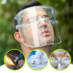 Security guard Multipurpose Ergonomic Transparent Protected Face Shield