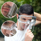 Security guard Multipurpose Ergonomic Transparent Protected Face Shield