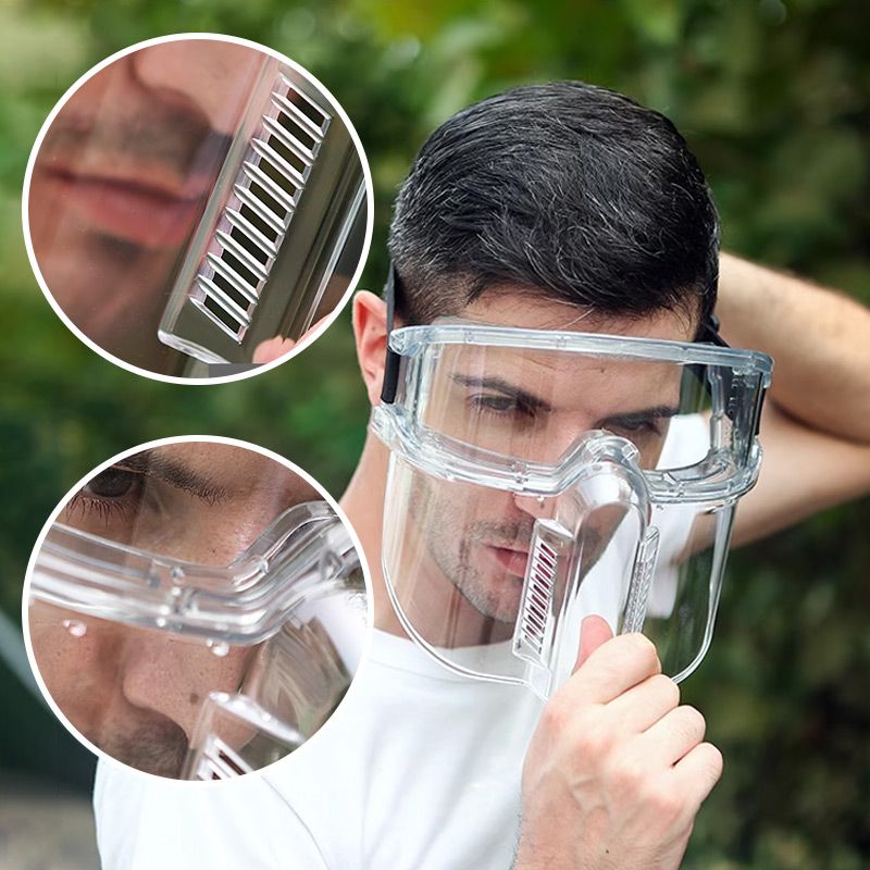 Security guard Multipurpose Ergonomic Transparent Protected Face Shield