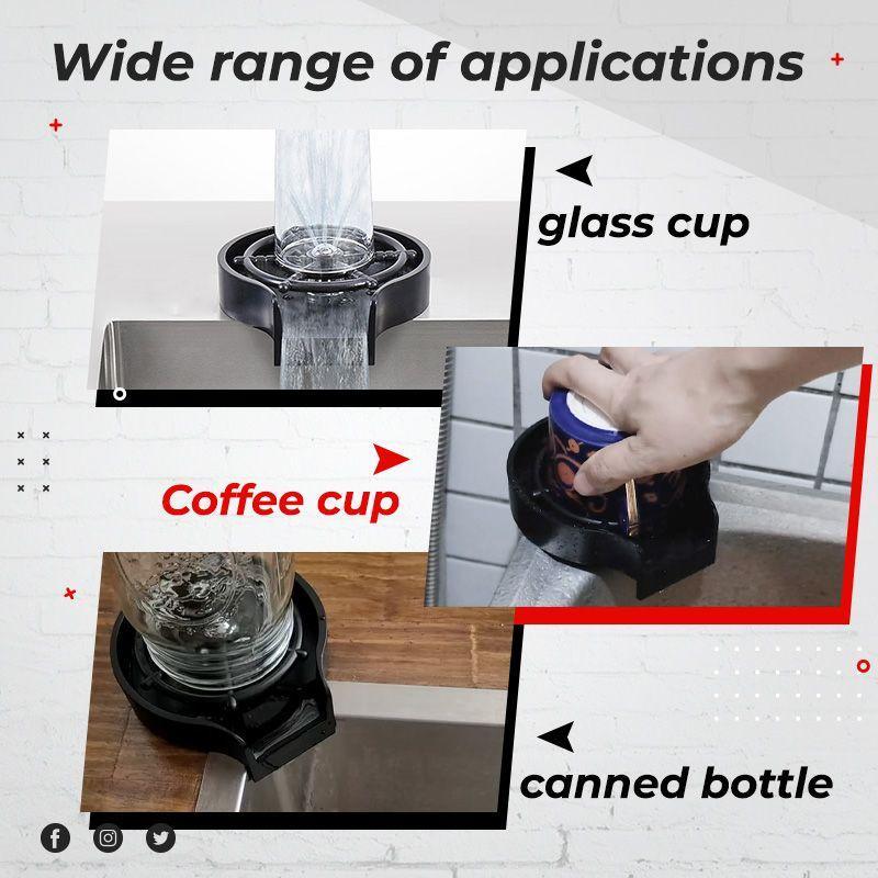 EASY CLEAN: The copper washer cleans your mug lightning fast