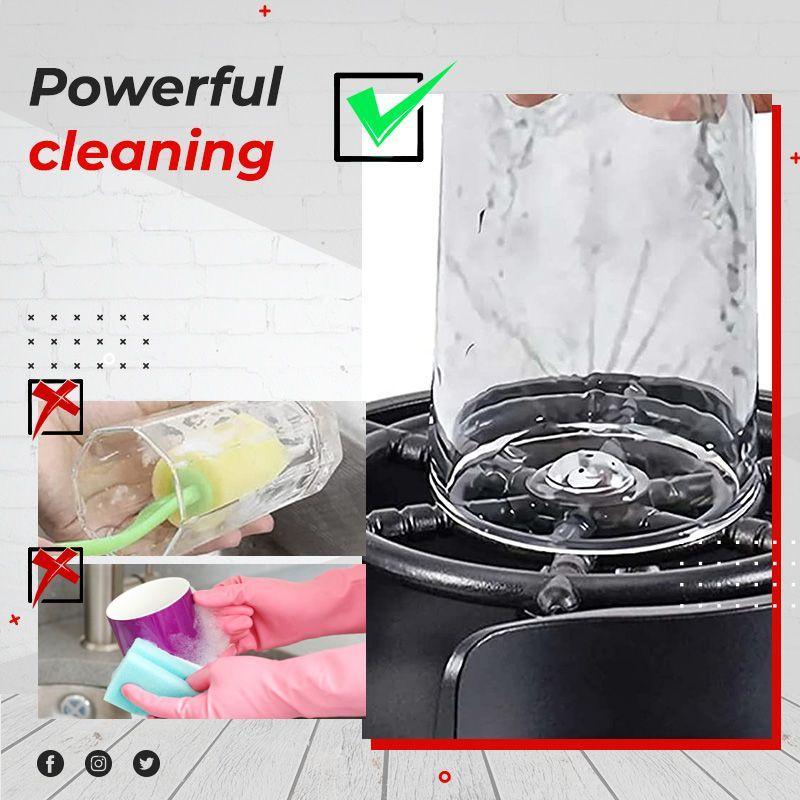 EASY CLEAN: The copper washer cleans your mug lightning fast