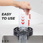 EASY CLEAN: The copper washer cleans your mug lightning fast
