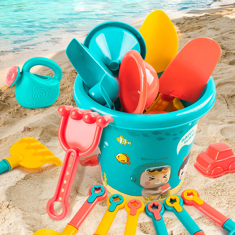 Fun Summer Cartoon Beach Toy Set for Kids