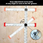 24 Inch Adjustable T-Square