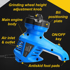 Power Drill Bit Sharpener for Twist Bits