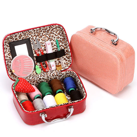 Portable Sewing Toolkit with Storage Box