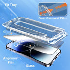 IPhone Tempered Anti-Peeking Screen Protector - No Bubbles No Dust