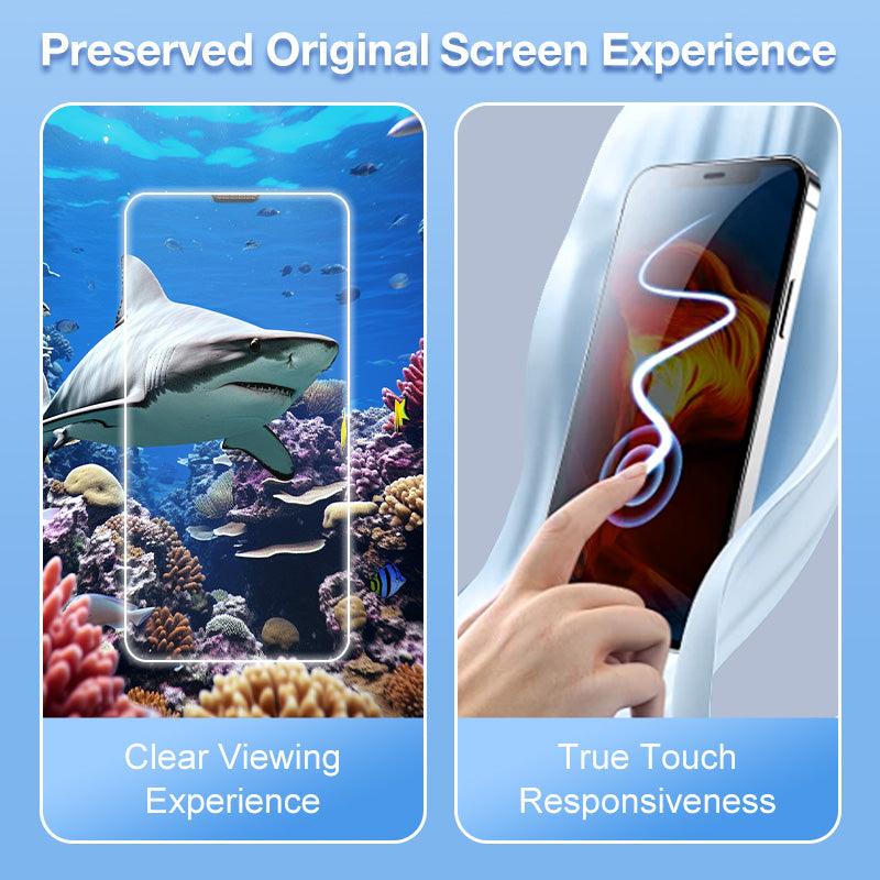 IPhone Tempered Anti-Peeking Screen Protector - No Bubbles No Dust