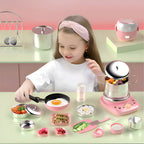 [Best Gift For Kid] Children's Real Cooking Mini Kitchen Toys - 22 PCS Set
