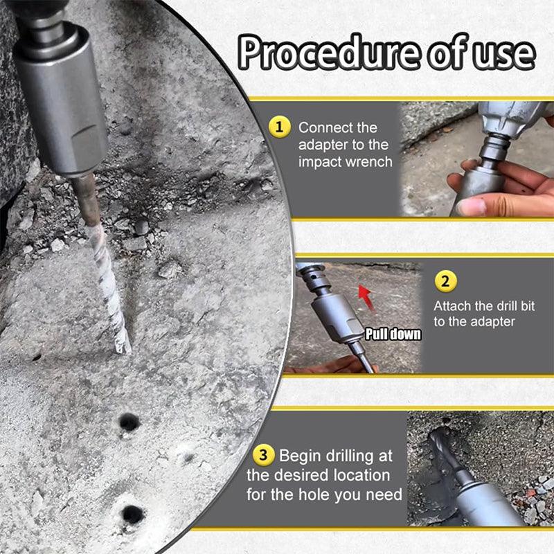 Hot High-carbon steel Electric Wrench to Hammer Adapter