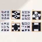 Super Creative Black & White Block Puzzles Set for Kids