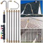 10-Piece High-Pressure Cleaning Wand Set