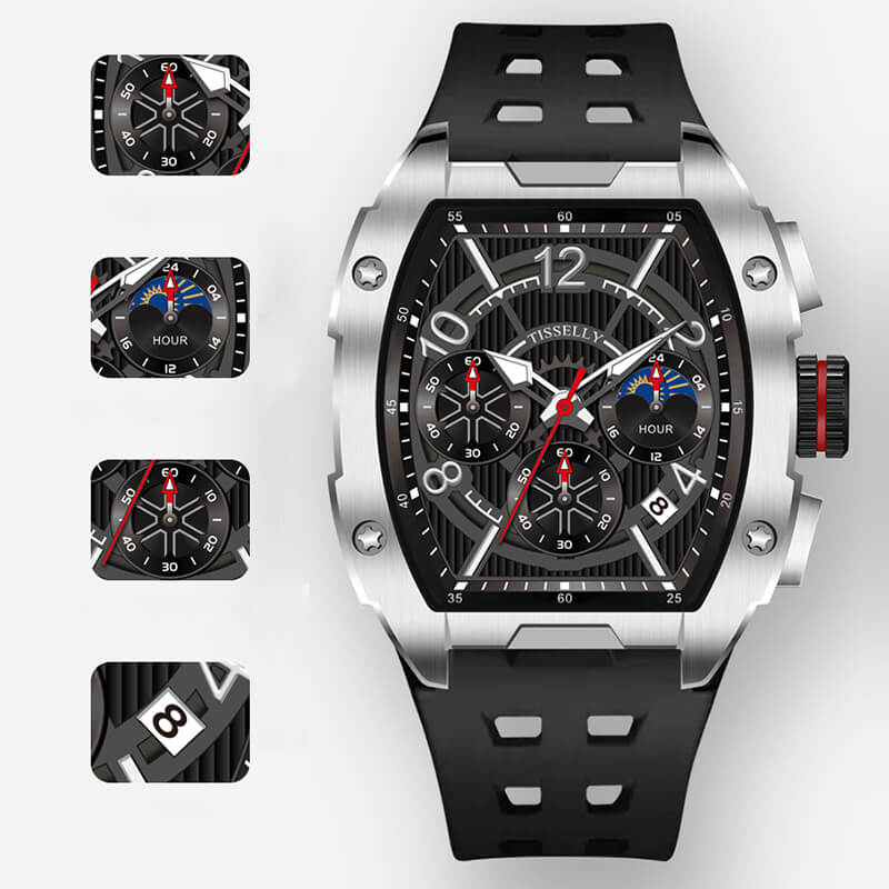 Nice gift*Luminous waterproof men's quartz watch