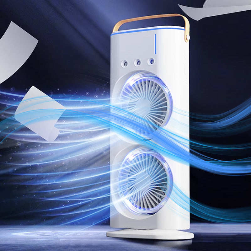 Summer Desk Oscillating Tower Fan with Misting Function
