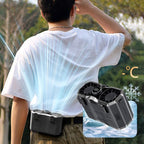 Super Cooling Waist Hanging Fan for Outdoor Working