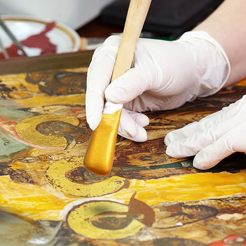 Special Weather-resistant water-based gold paint