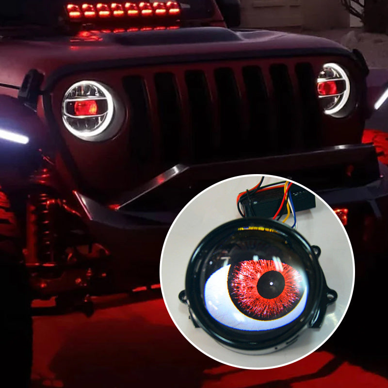 LED Devil Eyes Headlights