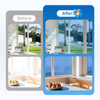Privacy Sun Blocking Anti UV Reflective Window Film - BUY MORE SAVE MORE