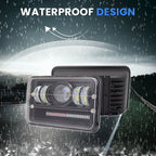 Up to , offers to maintain driving safety Waterproof Auto 7-inch LED Headlights for Van & Truck