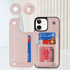 2 in 1 Card Holder Phone Case for iPhone