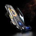 Smart Wireless Charging Car Mount Sci-Fi Style Cell Phone Holder