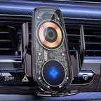 Smart Wireless Charging Car Mount Sci-Fi Style Cell Phone Holder