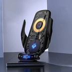 Smart Wireless Charging Car Mount Sci-Fi Style Cell Phone Holder