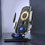 Smart Wireless Charging Car Mount Sci-Fi Style Cell Phone Holder