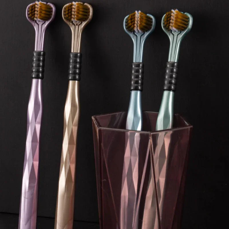 Half-price offer Three-headed multi-angle cleaning toothbrush