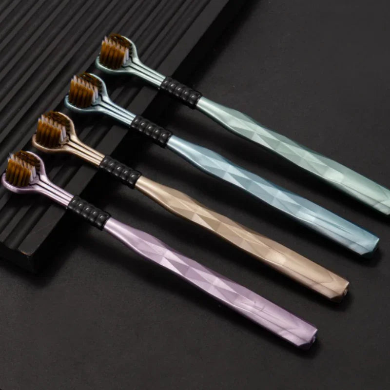 Half-price offer Three-headed multi-angle cleaning toothbrush