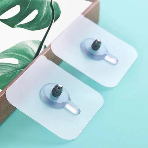 Shock and screw-free self-adhesive hook for versatile use