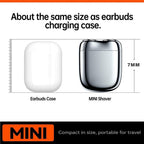 2025New Upgrade Pocket Shaver USB Mini Shavers for Men Rechargeable Waterproof Compact Electric Razor for Home, Car, Travel