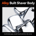 2025New Upgrade Pocket Shaver USB Mini Shavers for Men Rechargeable Waterproof Compact Electric Razor for Home, Car, Travel